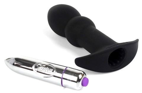 Tantus Perfect Plug Plus Vibrating Butt Plug with Flexible Neck Design - Anal Vibrators