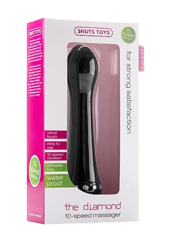 Shots Toys The Diamond Velvet Clitoral Vibrator with 12000 RPM Motor - - Personal Massagers