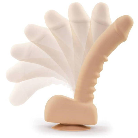 Love Honey Uprize Remote Control AutoErect 8 Inch Vibrating Dildo - Realistic Dildos