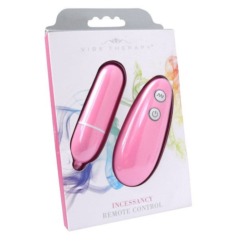 Vibe Therapy Incessancy Remote Control Bullet Vibrator for Clitoral Stimulation - Remote Control Vibrators