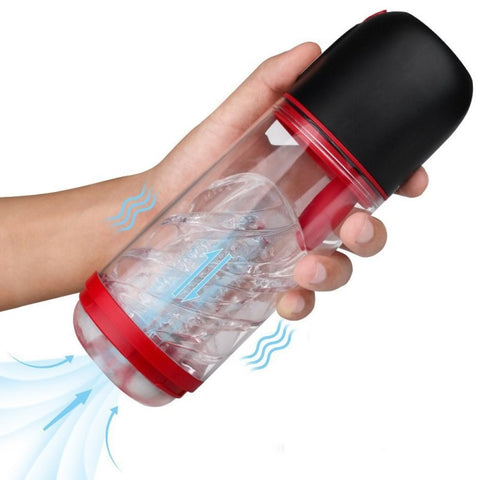BDStyle Vivek Auto Stroking Masturbator Cup with Voice Control - Penis Pumps And Stretchers