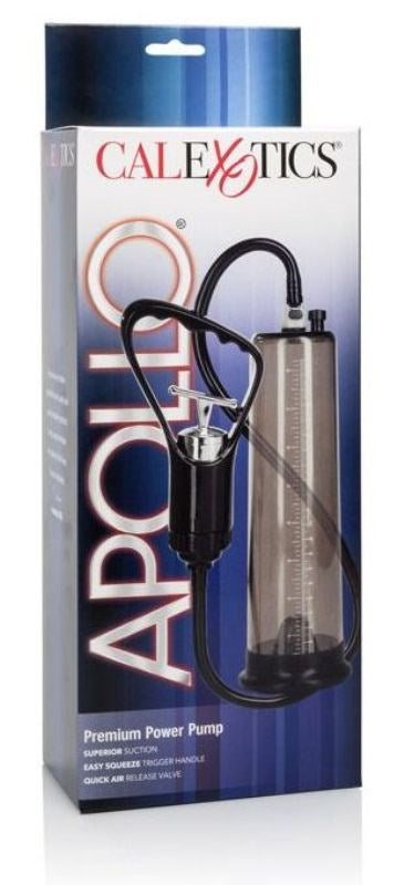 California Exotics Apollo Premium Power Pump with Trigger Control - - Penis Pumps And Stretchers
