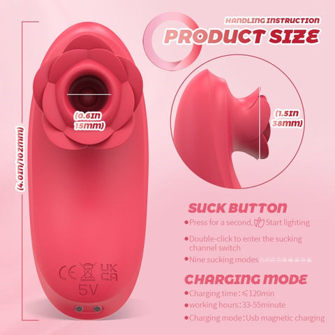 BDStyle Clit Sucking Vibrator Revolutionary Pressure Wave Technology - Clit Ticklers and Pulsators