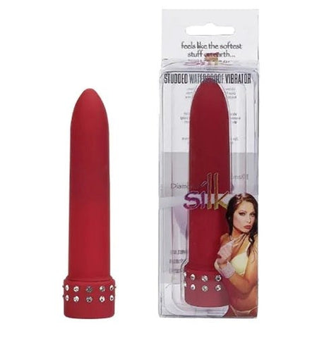 Seven Creations Diamond Silk 4 Inch Vibrator for Clitoral Stimulation - Bullet Vibrators