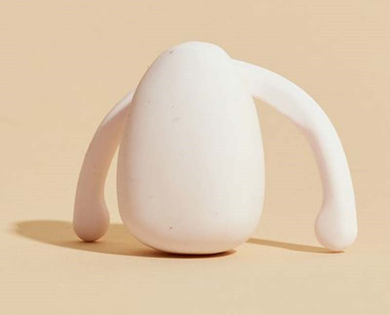 Dame Products Eva II By Dame Hands Free Clitoral Vibrator - - Clit Ticklers and Pulsators