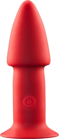 NANMA Corporation Excellent Power One Touch Rechargeable Silicone Butt Plug 5 inch - Anal Vibrators