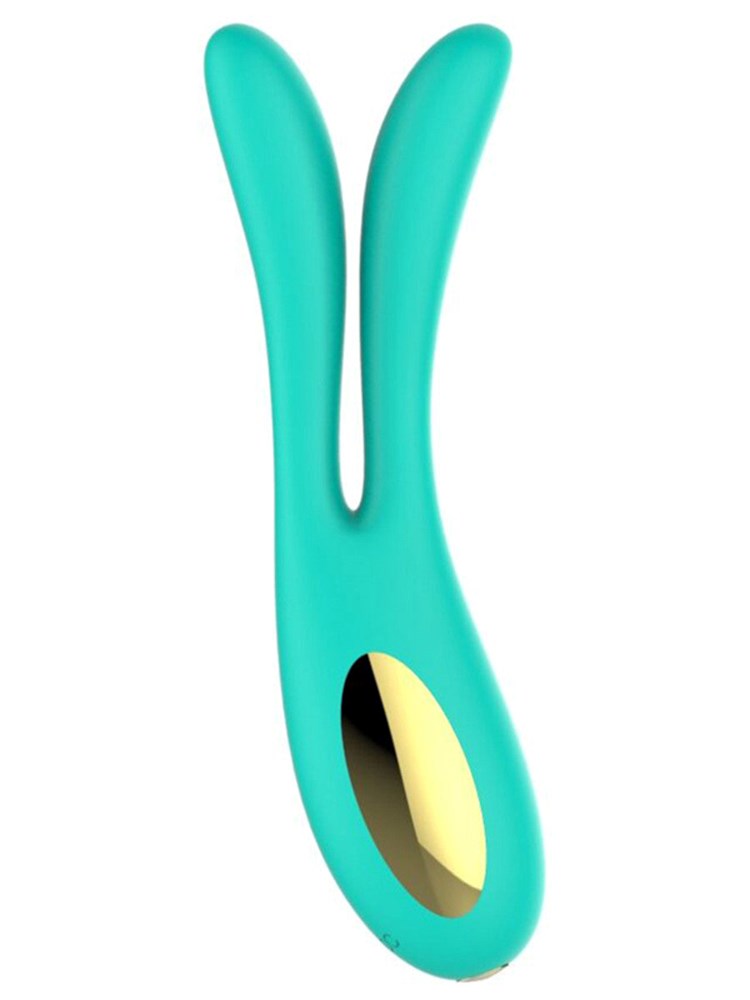 Evolved Lustre by Playful Bloom Rechargeable Rabbit Ears Dual Motor Vibrator - - Rabbit Vibrators