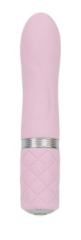 BMS Factory Pillow Talk Flirty Bullet Vibrator with Crystal Button Control - Personal Massagers