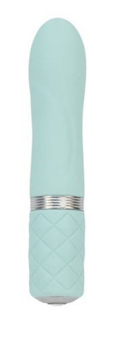 BMS Factory Pillow Talk Flirty Bullet Vibrator with Crystal Button Control - Personal Massagers