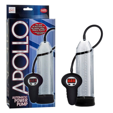 California Exotics Apollo Automatic Power Pump with LED Display - Penis Pumps And Stretchers