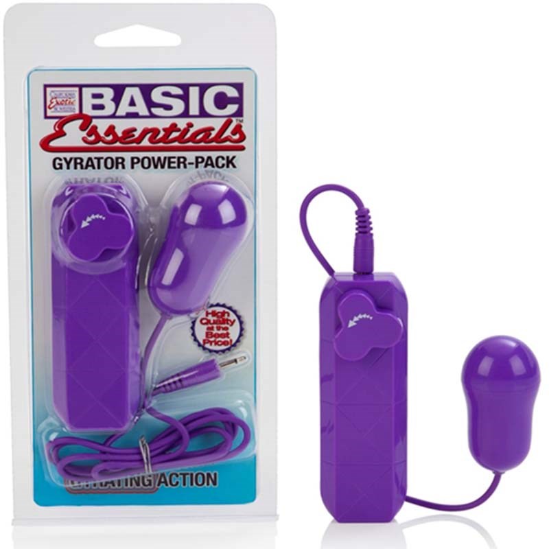 California Exotics Basic Essentials Gyrator Power Pack Bullet Vibrator - - Bullet Vibrators
