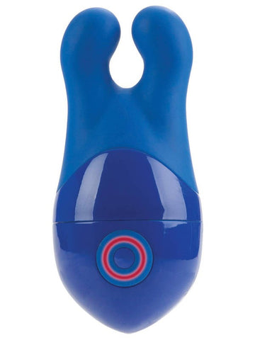 California Exotics Body & Soul Connection Dual Pronged Clitoral Vibrator - Clit Ticklers and Pulsators