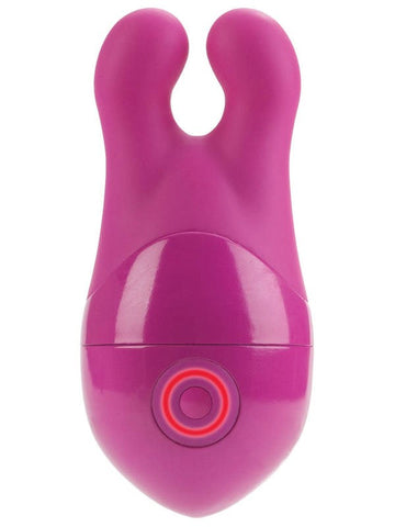 California Exotics Body & Soul Connection Dual Pronged Clitoral Vibrator - Clit Ticklers and Pulsators