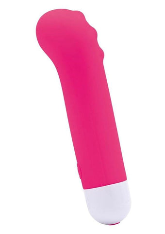 Xgen Products Bodywand Neon Dotted Mini G Spot Vibrator Compact Precision - Body Wands