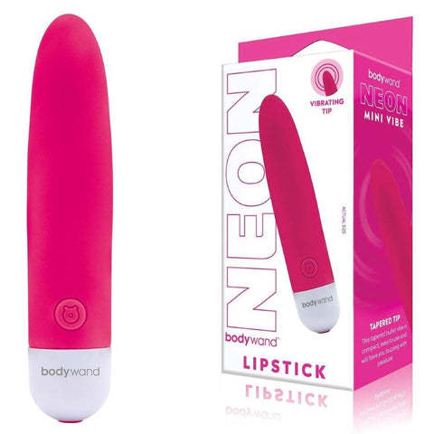 Xgen Products Bodywand Neon Mini Lipstick Discreet Pocket Vibrator - G-Spot Vibrators