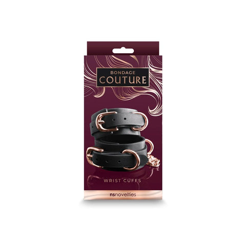 Luxurious Bondage Couture - Sensual Wrist Cuffs - Hosiery