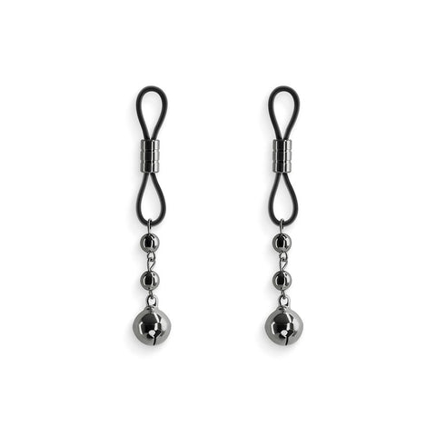 NS Novelties Bound Nipple Clamps D1 Adjustable Pressure Stimulation - Breast and Nipple Toys