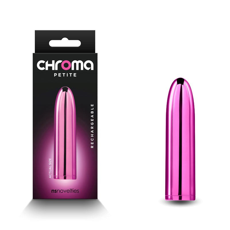 NS Novelties Chroma Petite - Compact USB Rechargeable Bullet Vibrator - - Realistic Dildos