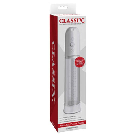 Pipedream Products Classix Auto Vac Penis Development Power Pump - Penis Pumps And Stretchers