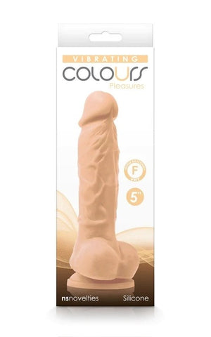 NS Novelties Colours Pleasures 5 Inch Vibrating Delight Body Safe Silicone - Body Wands