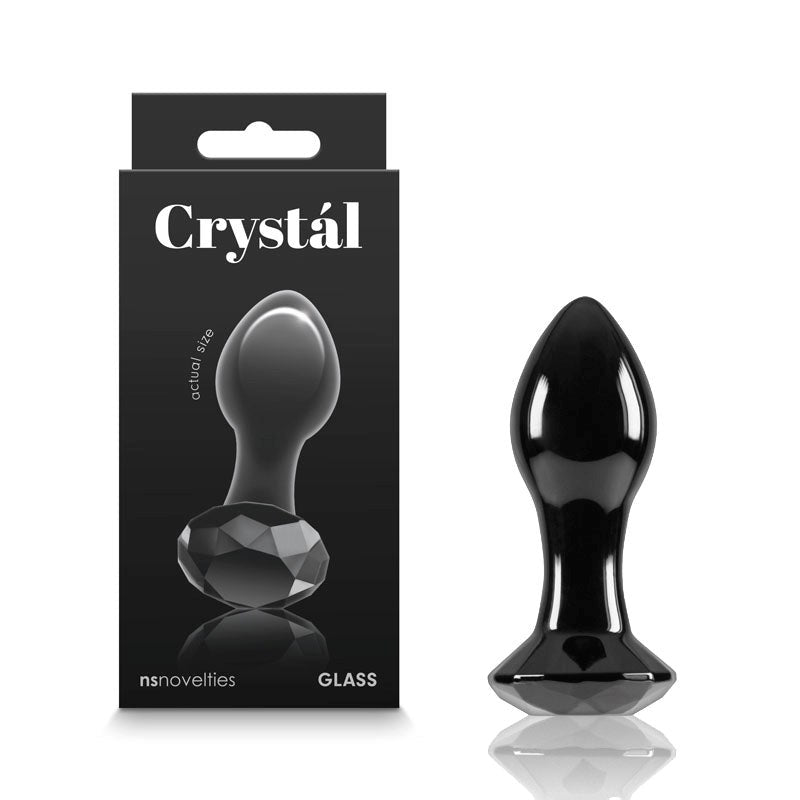 Luxurious Crystal Gem Glass Anal Accessory - Elevate Your Intimate Experiences - - G-Spot Vibrators