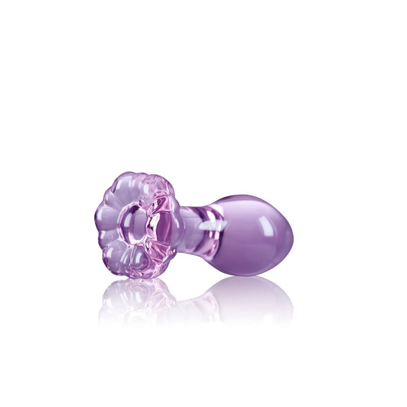 Blossom of Pleasure - Luxurious Glass Butt Plug by NS Novelties - - Remote Control Vibrators