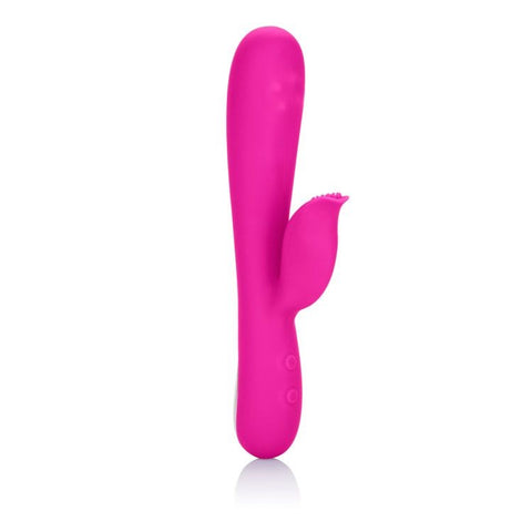 California Exotics Embrace Swirl Massager Dual Stimulation Vibrator - Rabbit Vibrators