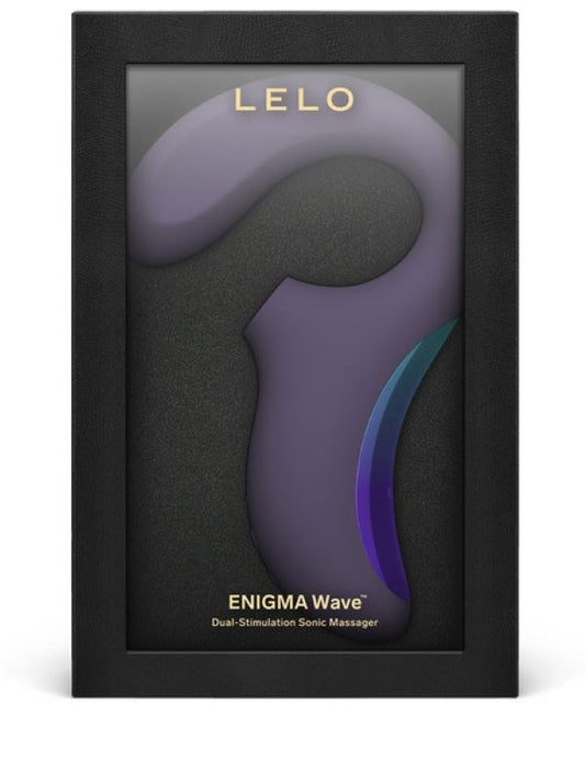 Lelo Enigma Wave Dual Stimulating Suction Vibrator Triple Motor Technology - - Personal Massagers