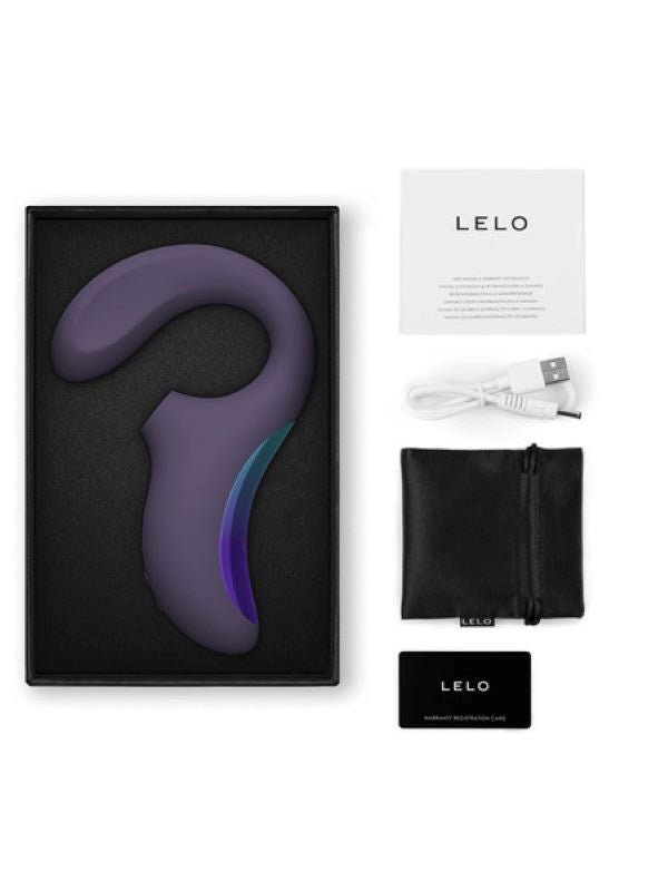 Lelo Enigma Wave Dual Stimulating Suction Vibrator Triple Motor Technology - Personal Massagers
