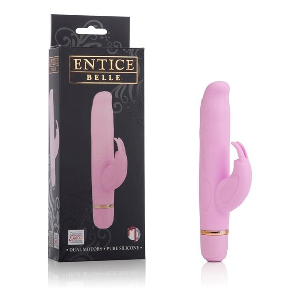 California Exotics Entice Belle Vibrator with Dual Stimulation - - Rabbit Vibrators