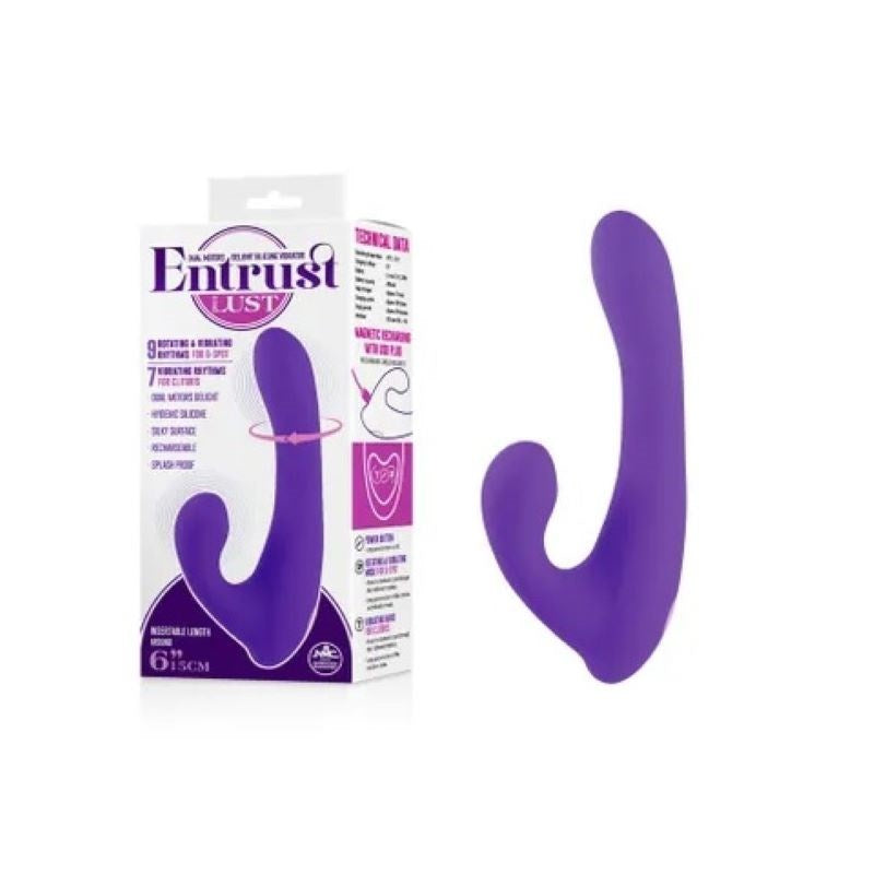 NANMA Corporation Excellent Powers Entrust With Lust Dual Stimulation Vibrator - - Rabbit Vibrators