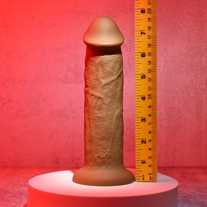 Evolved 7 Inch Flexible Vibrating Dong with Body Adaptive Design - - Vibrating Dildos