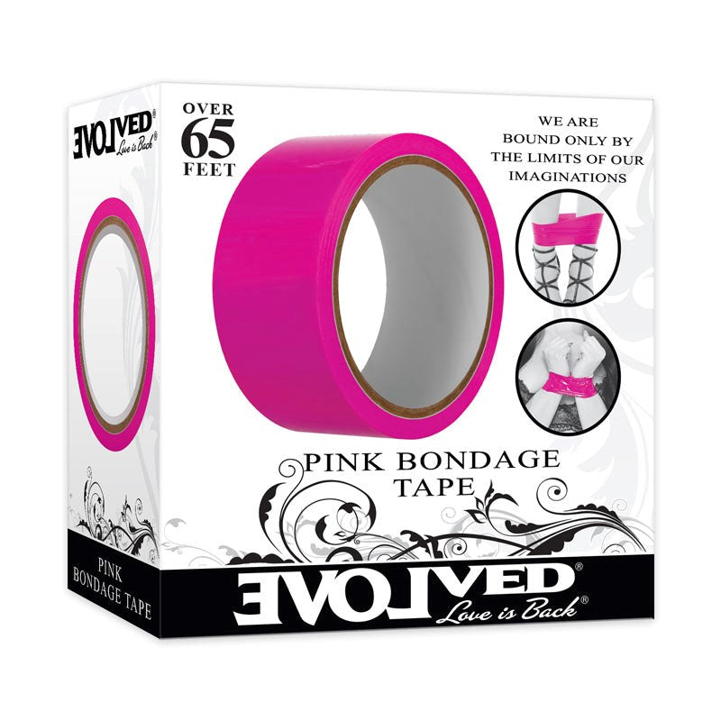 Evolved Bondage Tape 20 Metre Self Adhesive PVC Restraint - - Fancy Dress Ups