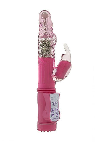 Shots Toys GC Vibrating Rabbit Massager Dual Stimulation Vibrator - Clit Ticklers and Pulsators