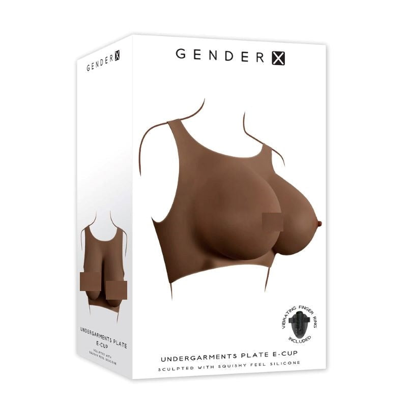 Evolved Gender X Soft Confidence E Cup Undergarments Premium Silicone Breast Forms - - Breast and Nipple Toys