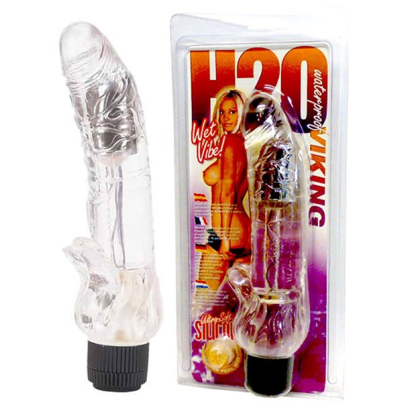 Seven Creations H2O Viking 8 Inch Vibrator Waterproof Multi Speed - - Realistic Dildos