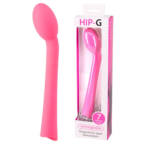 Seven Creations Hip G Rechargeable Waterproof Vibrator with 7 Patterns - Realistic Dildos