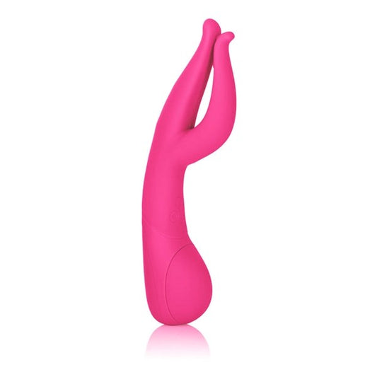 California Exotics Impress Dual Kiss Pressure Sensitive Dual Motor Vibrator - - Clit Ticklers and Pulsators