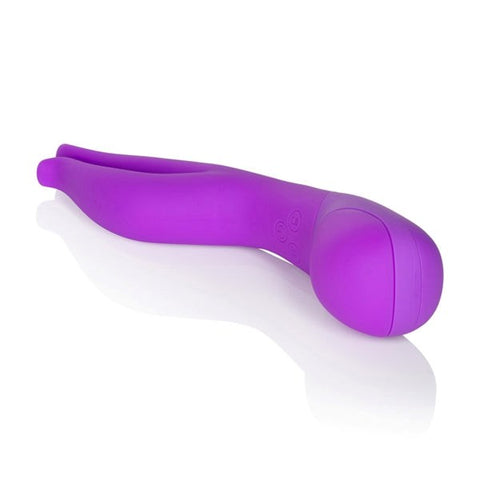 California Exotics Impress Dual Kiss Pressure Sensitive Dual Motor Vibrator - Clit Ticklers and Pulsators