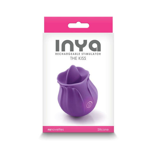 INYA The Kiss - Rapid Tongue Stimulator for Unparalleled Pleasure - - Glass Sex Toys
