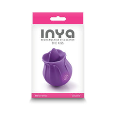 INYA The Kiss - Rapid Tongue Stimulator for Unparalleled Pleasure - - Glass Sex Toys