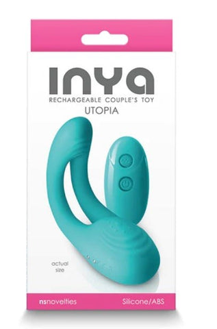 NS Novelties INYA Utopia Dual Motor Remote Control Rabbit Vibrator - Remote Control Vibrators