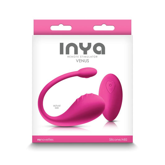 INYA Venus - Rechargeable Pleasure Stimulator for Solo and Couples - - Realistic Dildos