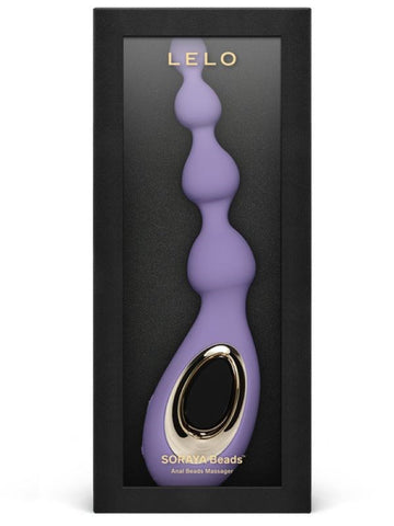 Lelo Soraya Vibrating Anal Beads Massager with Bow Motion Technology - Clit Ticklers and Pulsators