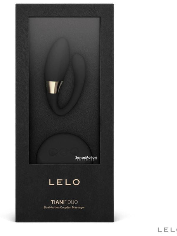 Lelo Tiani Duo Remote Controlled Couples Vibrator with SenseMotion Tech - - Clit Ticklers and Pulsators