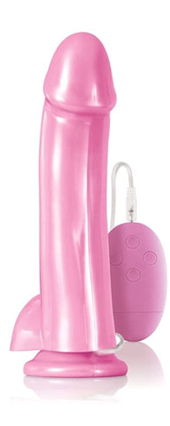 NS Novelties Lollies Sugardaddy Vibrating Dildo with Remote Control - Realistic Dildos