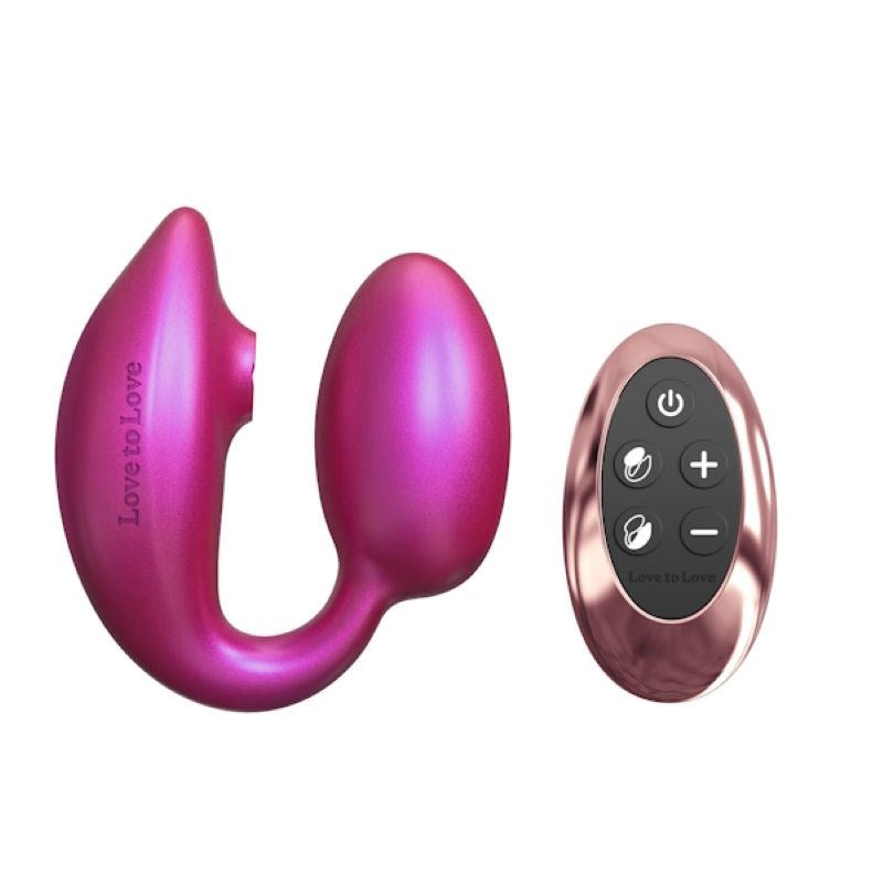 Love To Love Wonderlover Iridescent Vibrator with Remote Control - - Body Wands