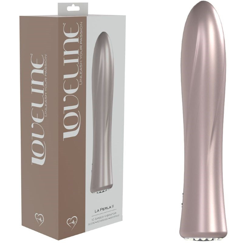 Shots Toys LOVELINE La Perla II Waterproof Clitoral Vibrator F1 Motor - - Sex Kits