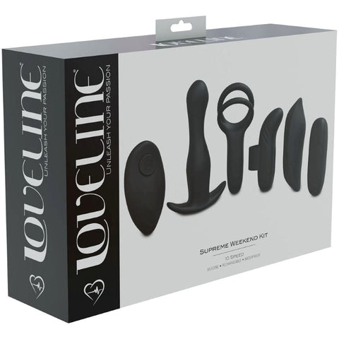 Shots Toys Loveline Supreme Weekend Kit Powerful Bullet Vibrator Set - G-Spot Vibrators