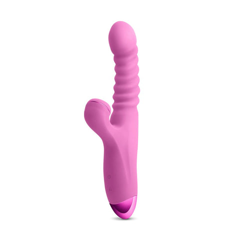 NS Novelties Luxe Nova USB Rechargeable Rabbit Vibrator Dual Stimulation - Bullet Vibrators